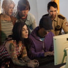 Larkin Love in 'Walking Dead Orgy!'