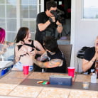 Lily Lane in 'Between Scenes Hang Out Sex'