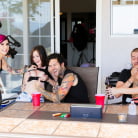 Lily Lane in 'Between Scenes Hang Out Sex'