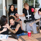 Lily Lane in 'Between Scenes Hang Out Sex'