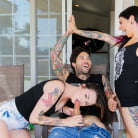 Lily Lane in 'Between Scenes Hang Out Sex'