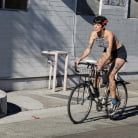 Aayla Secura in 'Bicycle Babe'