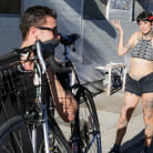 Aayla Secura in 'Bicycle Babe'