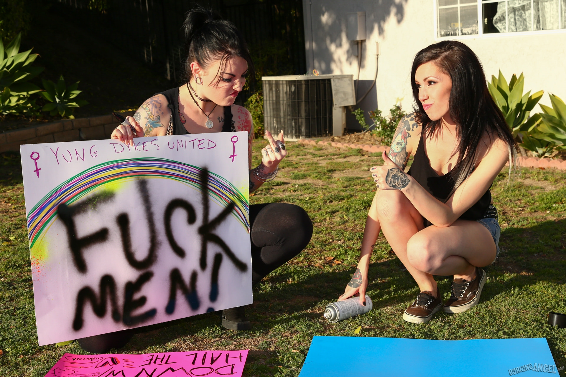 Dykes Takin' Dick - Callie Cyprus