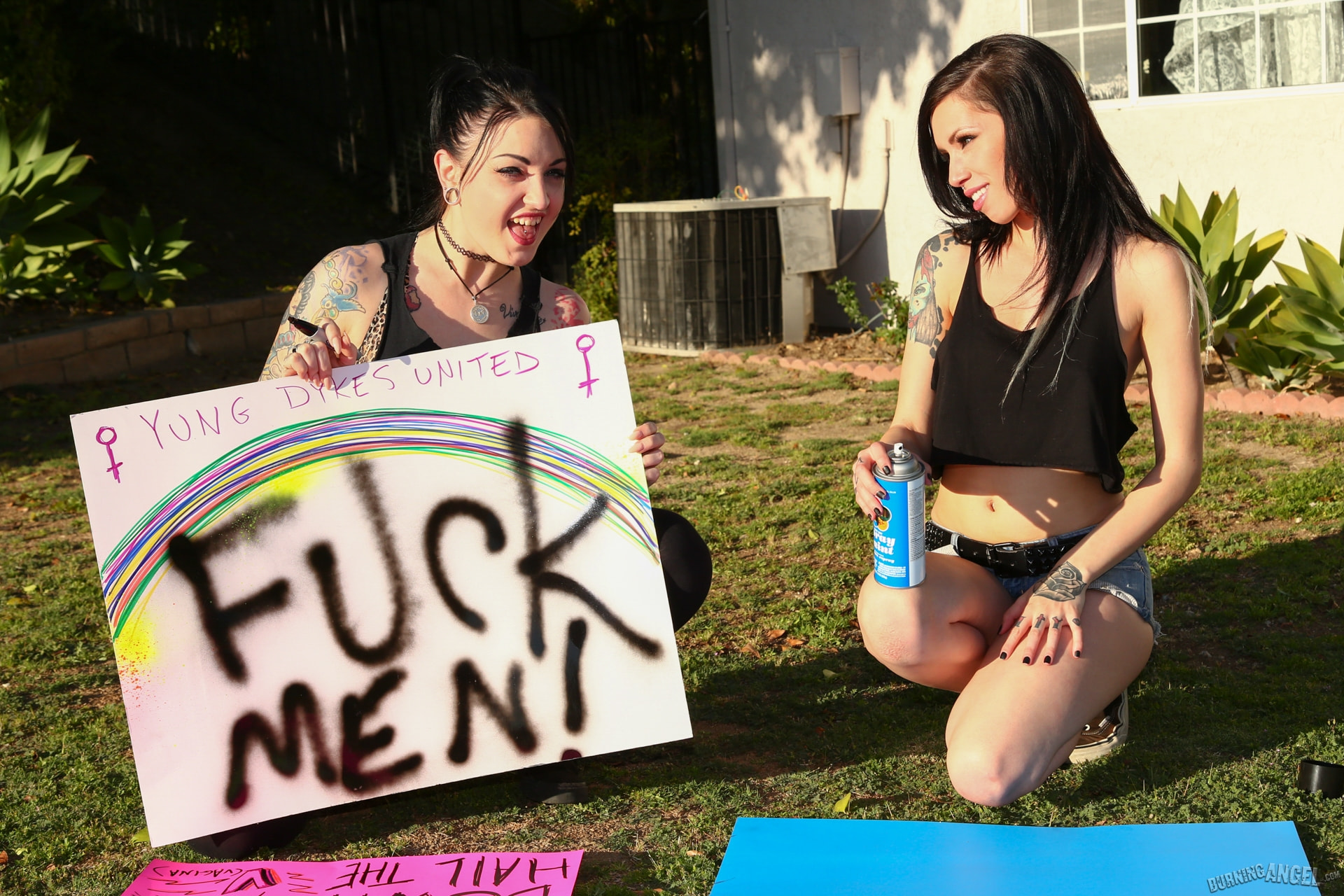 Dykes Takin' Dick - Callie Cyprus