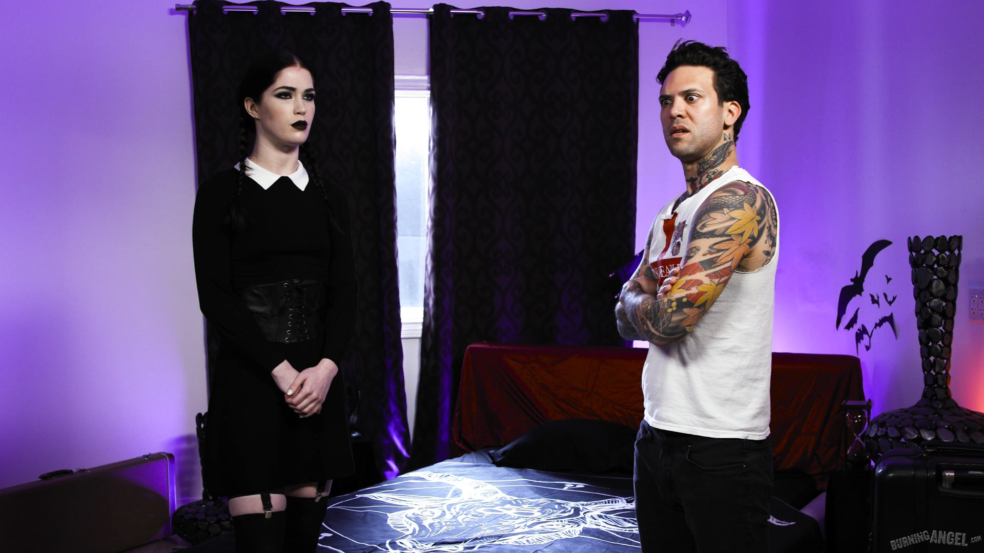 Very Adult Wednesday Addams -  Evelyn Claire