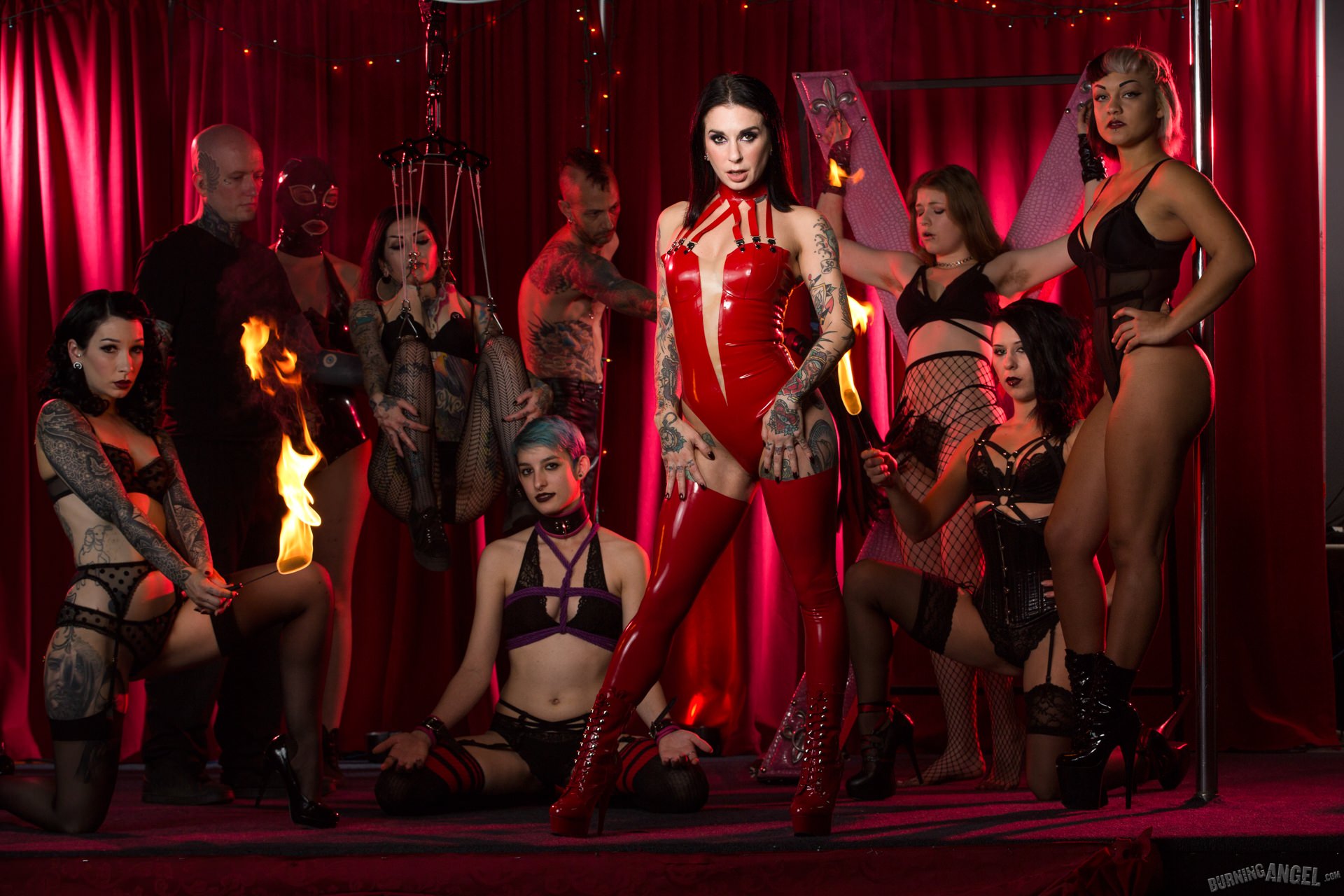 Joanna Angel Gangbang - As Above So Below Part 1