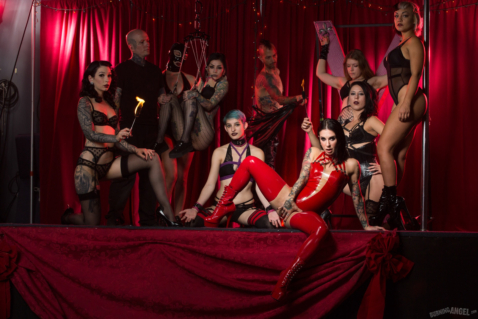 Joanna Angel Gangbang - As Above So Below Part 1