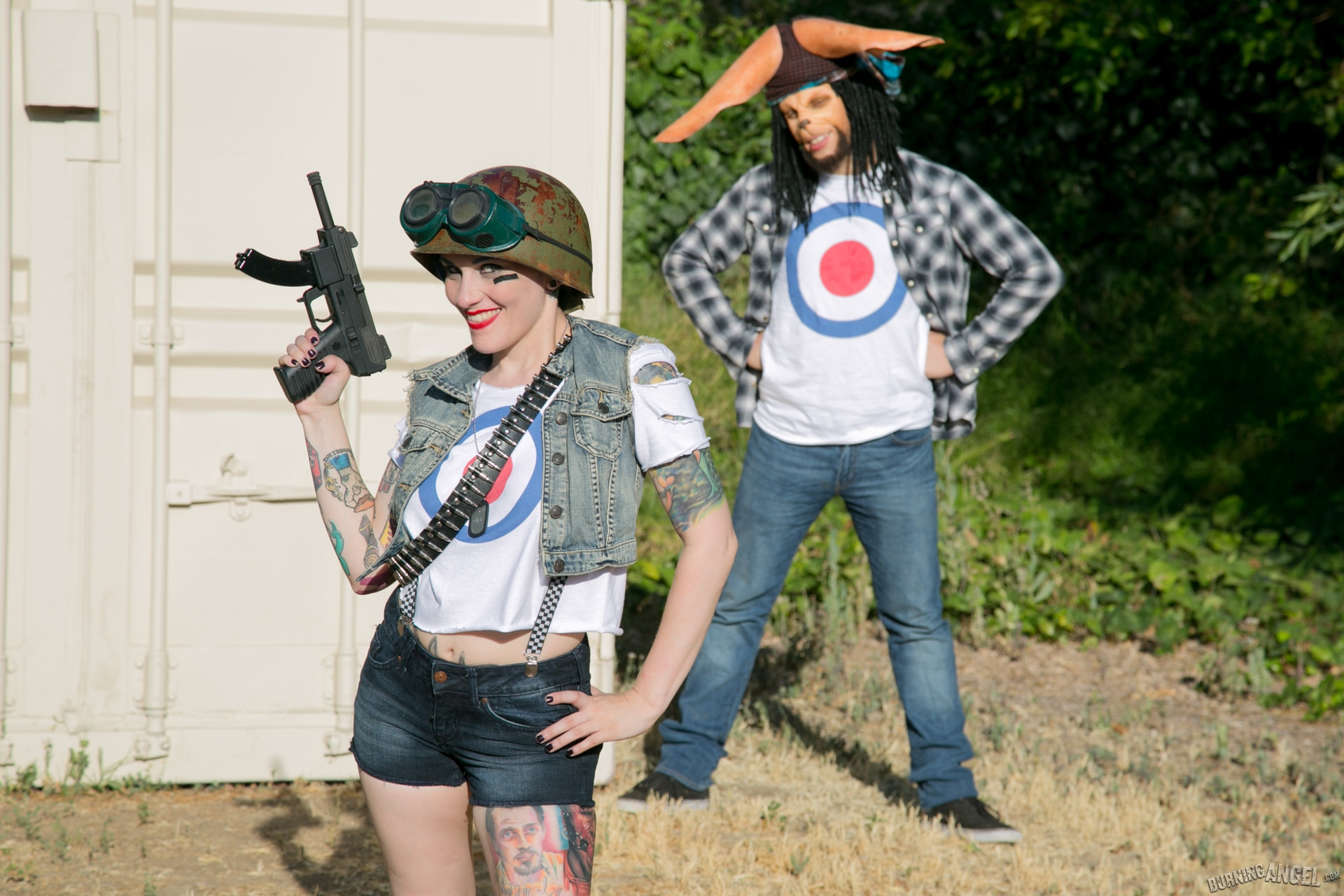 Tank Girl and Booga