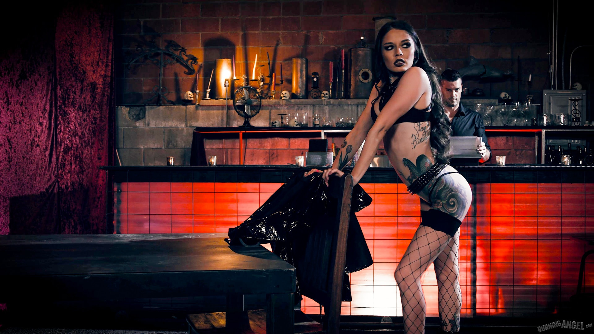 Cum on my Tattoo - Vanessa Vega